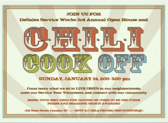 3rd Annual Open House and Chili Cookoff!